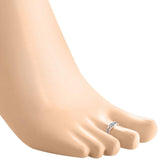 Taraash 925 Sterling Silver Floral Toe Ring For Women LR1034A - Taraash