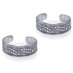 Load image into Gallery viewer, Taraash 925 Sterling Silver Floral Toe Ring For Women LR1166A - Taraash