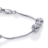 Taraash 925 Sterling Silver Frosted Ball Bracelet For Women BR1813F - Taraash