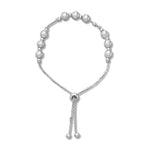 Load image into Gallery viewer, Taraash 925 Sterling Silver Frosted Ball Bracelet For Women BR2032S - Taraash