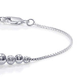 Taraash 925 Sterling Silver Frosted Silver Balls Bracelets For Women BR1806F - Taraash