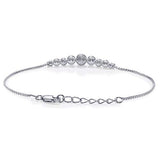 Taraash 925 Sterling Silver Frosted Silver Balls Bracelets For Women BR1806F - Taraash