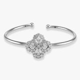 Taraash 925 Sterling Silver Fully CZ Bangle For Women - Taraash