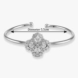 Taraash 925 Sterling Silver Fully CZ Bangle For Women - Taraash