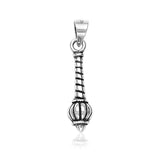 Taraash 925 Sterling Silver Gada Pendant For Unisex Silver-PD0856A - Taraash