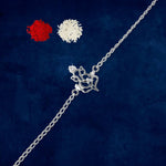 Load image into Gallery viewer, Taraash 925 Sterling Silver Ganesha Rakhi For Brother Gift - Taraash
