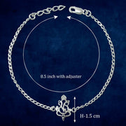 Taraash 925 Sterling Silver Ganesha Rakhi For Brother Gift - Taraash