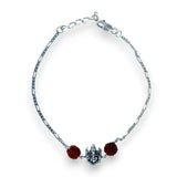 Taraash 925 Sterling Silver Ganpati Rakhi Gift For Brother - Taraash