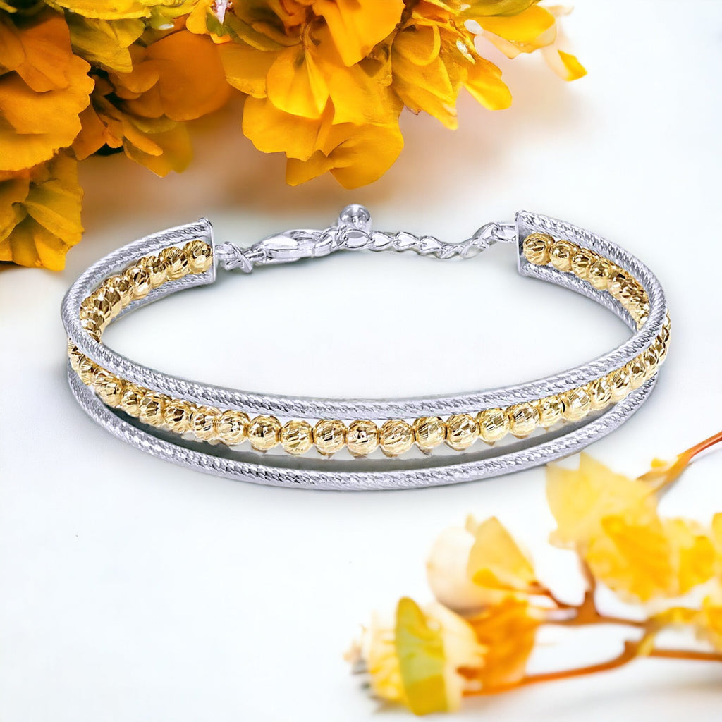 Contemporary 22K Gold Kada Bangle