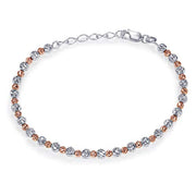 Taraash 925 Sterling Silver Gold Plated Silver Balls For Women BR1842G - Taraash