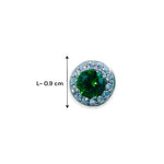 Load image into Gallery viewer, Taraash 925 Sterling Silver Green CZ Jewellery Set For Women - Taraash