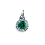 Load image into Gallery viewer, Taraash 925 Sterling Silver Green CZ Pendant Chain For Women - Taraash