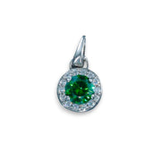 Taraash 925 Sterling Silver Green CZ Pendant For Women - Taraash