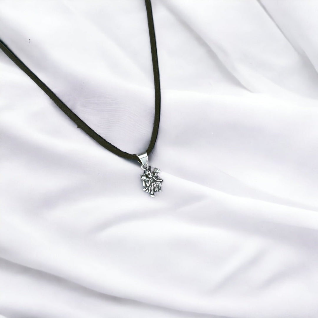 Taraash 925 Sterling Silver Hanuman Pendant Set For Kids - Taraash