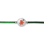Load image into Gallery viewer, Taraash 925 Sterling Silver Hanuman Printed Rakhi For Brother - Taraash
