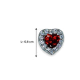 Taraash 925 Sterling Silver Heart CZ Jewellery Sets For Women - Taraash