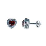 Load image into Gallery viewer, Taraash 925 Sterling Silver Heart CZ Jewellery Sets For Women - Taraash