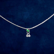 Taraash 925 Sterling Silver Heart Design Anklets For Women - Taraash