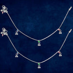 Load image into Gallery viewer, Taraash 925 Sterling Silver Heart Design Anklets For Women - Taraash