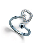 Load image into Gallery viewer, Taraash 925 Sterling Silver Heart Finger Ring For Women - Taraash
