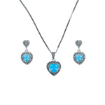Load image into Gallery viewer, Taraash 925 Sterling Silver Heart Jewellery Set For Women - Taraash

