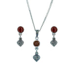 Load image into Gallery viewer, Taraash 925 Sterling Silver Heart Jewellery Set For Women - Taraash