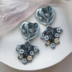 Load image into Gallery viewer, Taraash 925 Sterling Silver Heart Jhumki For Women - Taraash
