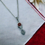 Taraash 925 Sterling Silver Heart Pendant Set For Women - Taraash