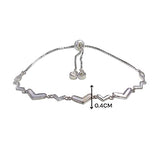 Taraash 925 Sterling Silver Heart Shape Bracelet For Women - Taraash