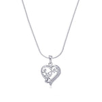 Load image into Gallery viewer, Taraash 925 Sterling Silver Heart Shape Pendant With Chain For Women - Taraash