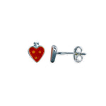 Load image into Gallery viewer, Taraash 925 Sterling Silver Heart Stud For Kids - Taraash
