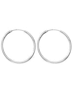 Load image into Gallery viewer, Taraash 925 Sterling Silver Hoop Earring For Women Silver-H42035M - Taraash
