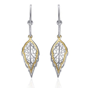 Taraash 925 Sterling Silver Hoop Style Gold Plated Earrings For Women ERM001 - Taraash