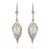 Taraash 925 Sterling Silver Hoop Style Gold Plated Earrings For Women ERM001 - Taraash