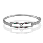 Load image into Gallery viewer, Taraash 925 Sterling Silver Infinity Bangle For Women - Taraash
