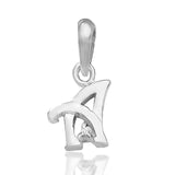 Taraash 925 Sterling Silver initial Letter "A" Pendant Unisex - Taraash