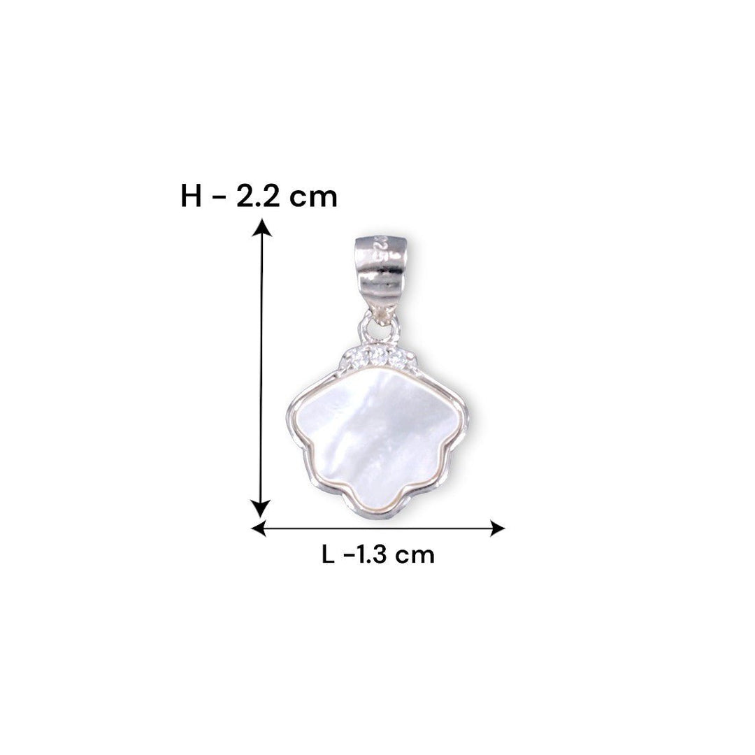 Taraash 925 Sterling Silver Irregular Pendant for Women - Taraash
