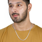 Load image into Gallery viewer, Taraash 925 Sterling Silver Kamal Chain For Men ABM6020IN - Taraash
