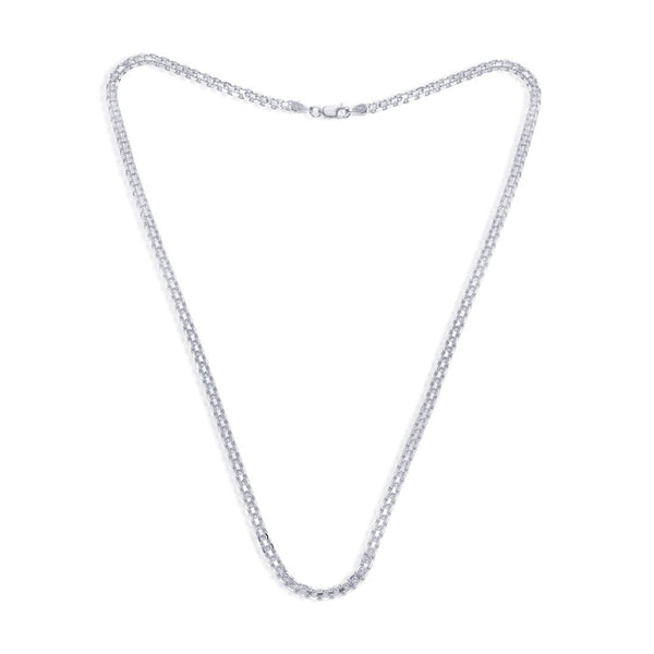 Taraash 925 Sterling Silver Kamal Chain For Men ABM6020IN - Taraash