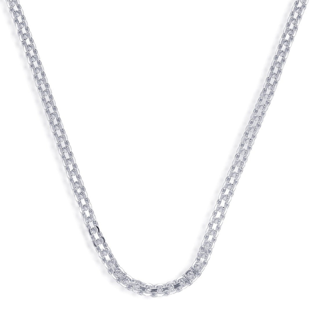 Taraash 925 Sterling Silver Kamal Chain For Men ABM6020IN - Taraash