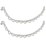 Load image into Gallery viewer, Taraash 925 Sterling Silver Layered Chain Anklets For Women - Taraash
