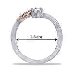 Load image into Gallery viewer, Taraash 925 Sterling Silver Leaf CZ Toe Ring For Women - Taraash