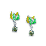 Taraash 925 Sterling Silver Leaf Earrings For Kids - Taraash