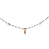 Taraash 925 Sterling Silver Leaf Feather Charm Anklet For Women - Taraash