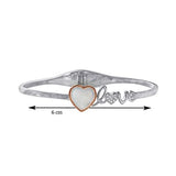 Taraash 925 Sterling Silver Love Bangle For Women - Taraash