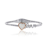 Taraash 925 Sterling Silver Love Bangle For Women - Taraash