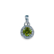 Taraash 925 Sterling Silver Mehandi CZ Pendant For Women - Taraash
