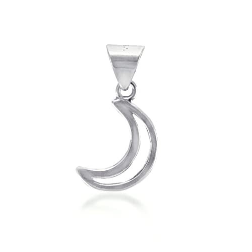 Taraash 925 Sterling Silver Moon Pendant For Kids - Taraash