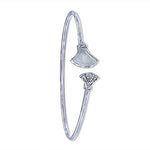 Load image into Gallery viewer, Taraash 925 Sterling Silver Mother Of Pearl Bangle For Women - Taraash