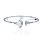 Load image into Gallery viewer, Taraash 925 Sterling Silver Mother Of Pearl Bangle For Women - Taraash